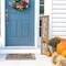 45-Inch Interchangeable Welcome Sign for Front Porch – Large Wooden Standing/Hanging Sign with 12 Replaceable Holiday Icons for 4th of July, Fall, Halloween, and Seasonal Yard Decorations